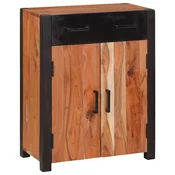 Kreveta s ladicama Smeda 55 x 30 x 75 cm Cvrsto drvo akacije