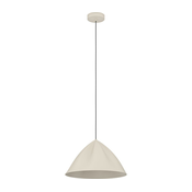 Eglo 900836 - Luster na sajli PODERE 1xE27/40W/230V krem