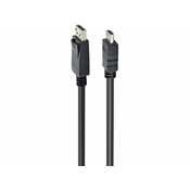 GEMBIRD CC-DP-HDMI-10M Displayport 1.1 M - HDMI 2.0 M 10m čr