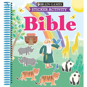 Brain Games - Sticker Activity: Bible (for Kids Ages 3-6)