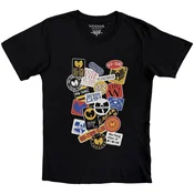 Wu-Tang Clan Badges Black 2XL Majica