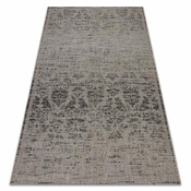 eoshop Preproga SIZAL FLOORLUX 20211 srebrna/črna ( - Velikost: 60x110 cm)