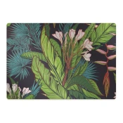 Decormat Zaščitna podloga za stol Tropical jungle 140x100 cm 2 cm
