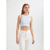 Hiccup Top pastelno lila/bela
