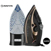 Manta Lovio LVSA001 glacalo na paru, 380 ml, keramicka podnica, 2400 W, crno (Premium Black)