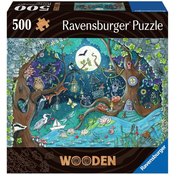 Ravensburger puzzle (slagalice) drvene - 500pcs Fantasticna šuma RA17516