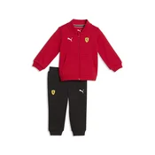 PUMA Ferrari Jogger Tracksuit Toddlers, Age, Rosso Corsa/Black, 12-18M