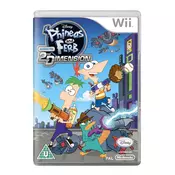 Phineas and Ferb Across the 2nd Dimension (WII) - rabljeno