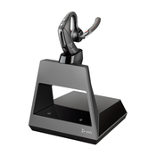 Brezžične Bluetooth slušalke z mikrofonom  POLY Plantronics Voyager 5200 UC črne s polnilno postajo 212732-05