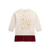 Guess Pletena obleka K5BK07 KAD74 Écru Regular Fit