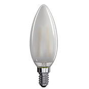 LED žarnica E14 EMOS FLM CANDLE 4W WW 230V FILAMENT SVEČKA MAT