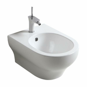 KERAMIČNI BIDE OLYMPIA CLEAR VISEČI Z 1 ODPRTINO ZA ARMATURO