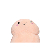 Plišast debeli penis - 30 cm (naravni)