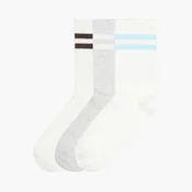 Cropp - 3 pack čarapa - white