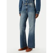 Tommy Hilfiger Jeans hlače WW0WW49963 Modra Flared Fit