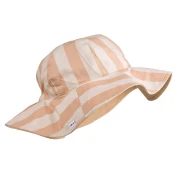 liewood obojestranski klobuček amelia stripe pale tuscany/sandy