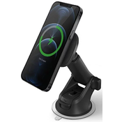 Uniq magnetic car mount Magneo with wireless charging 3in1 Car dash Vent Mount grey (UNIQ-MAGNACARKIT-GREY)