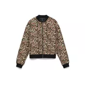 VERO MODA Prehodna jakna VMDANA oliva/roza/črna/bela