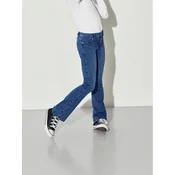 Kids ONLY Jeans hlače Royal 15234678 Modra Flare Fit