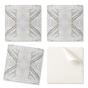 shumee Samolepilne vinilne ploščice s potiskom za dnevno sobo z vzorcem naravnega kamna 20x20x20 cm