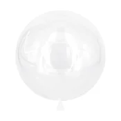 Okrogli Bobo balon, prozoren 50 cm