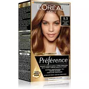 L’Oréal Paris Préférence barva za lase odtenek 5.3 Virginia