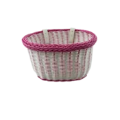 Korpa za bicikl roze