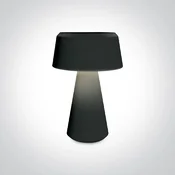 NAMIZNA SVETILKA LED/3W/120lm/3000K ZATEMNLJIVA, USB 3,5H POLNJENJE, ČRNA DM61088/B