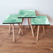 HANAH HOME Set 3 stocica 3Shp179 Green