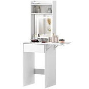 Homestar Toaletna mizica 45x45x152 cm bela