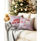 Aberto Design Set ukrasnih jastucnica PLW-NWYR26 - 14, 43x43 cm, 2 komada
