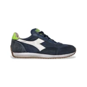 Diadora za moške. 201182642 Superge Equipe Dirty SV Evo blue (43), Usnje, Ravna stran, Čipke, Priložnostno