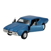 shumee WELLY OLD TIMER 1968 OLDSMOBILE 442 MODRA 1:34 43711
