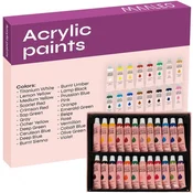 slomart Akrilne barve MAALEO 24 barv (12ml)