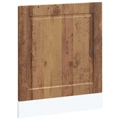 Vidaxl Plošča za pomivalni stroj Porto starinski les 60x1,5x57 cm