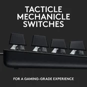 Logitech Gaming G413 TKL SE, mehanička tipkovnica, crna, USB (920-010446)