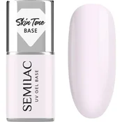 Semilac UV Gel Base Skin Tone Base podlak za gel nohte odtenek Milky Pink 7 ml