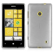 Cadorabo CADORABO Ohišje, združljiv z Nokia v Srebrni - zaščitni pokrov, narejen iz fleksibilnega silikona TPU v brušenem dizajnu, (20571835)