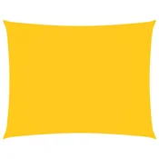 Vidaxl Senčno jadro oksford blago pravokotno 2,5x4 m rumeno