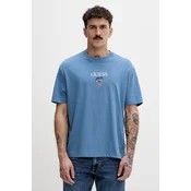 Guess Jeans oversize kratka majica moška bombažna