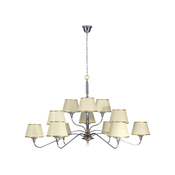 Jupiter 1411 - NESS NE 12 - Luster na lancu 12xE27/60W/230V