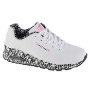 Skechers Ženske patike Uno loving love, Bele