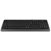 A4Tech A4-FK10 fstyler sleek multimedia comfort tastatura, FN funkcije, vodootp. US lazout USB