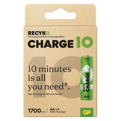 GP ReCyko Charge 10 AA baterija 4 kom, HR6 B24294
