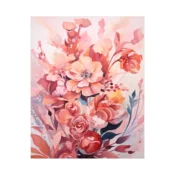 Canvas Slika na platnu Cvetna Carolija, 60 x 75 cm