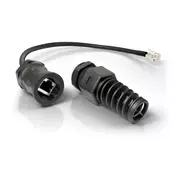QuWireless QRJ45 networking cable Black 0.16 m