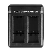PULUZ PU919B dvojni polnilec baterij za GoPro Hero 9/10/11/USB-C