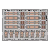 1:48 Seatbelts Luftwaffe WWII fighters - Steel
