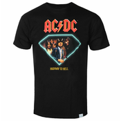 Metalik majica muško AC-DC - Highway To Hell - DIAMOND - BLK_C20DMPA500