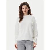 Napapijri Pulover D-Sambre W NP0A4IFK2061 Écru Regular Fit
